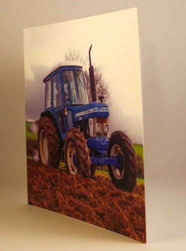 Ford 6610 Tracteur Agricole Salutations Fete Carte Anniversaire Maison Cartes De Voeux Papeterie