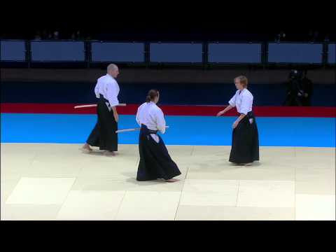 Very Nice Akido Demonstration-Bokken dori