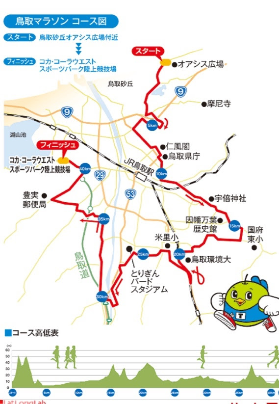 マイペースで走ろう 鳥取マラソンh28 3 13