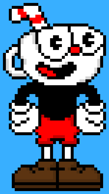 Cuphead | Pixel Art Maker