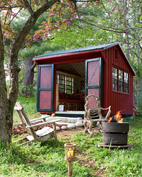 Rural Intelligence Style: Garden - Garden Sheds: Luxuriating in ...