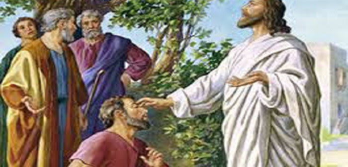 Bartimeus meminta kesembuhan pada Yesus, www.sesawi.net
