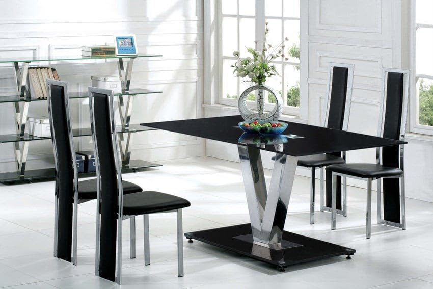 Impressive Black Dining Room Tables and Chairs 850 x 567 · 97 kB · jpeg