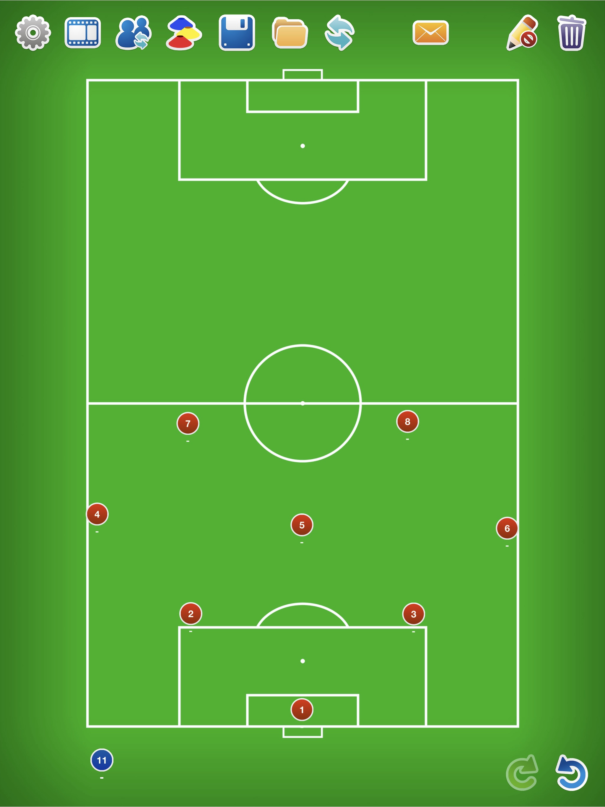 サッカー教室 基本フォーメーション Independiente Japan Hatoyama