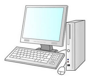 電子カルテとパソコン さとう泌尿器科クリニック クランベリーノート