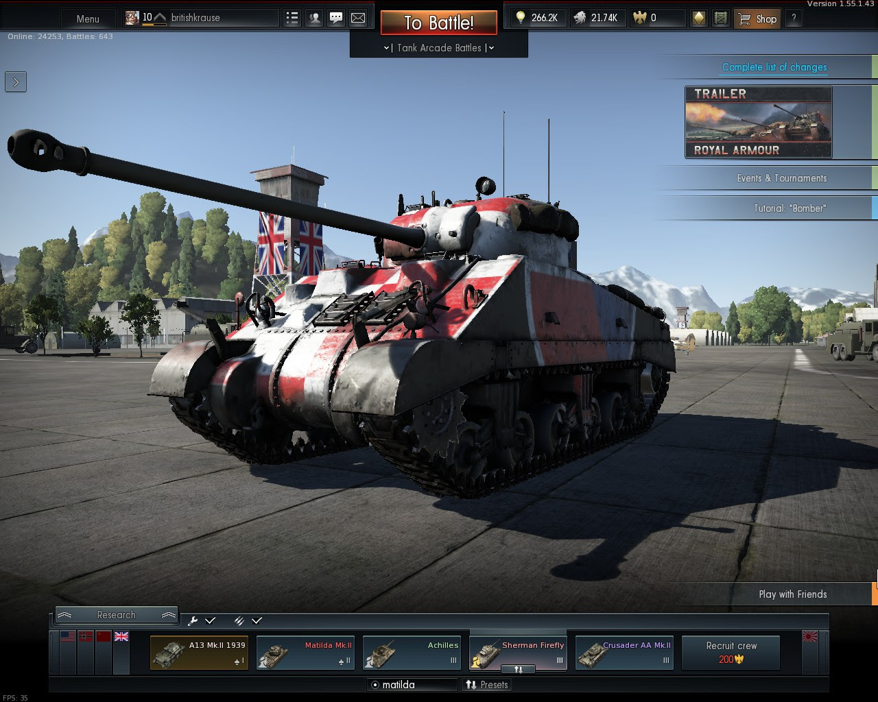 British Tank Tree The Sherman Firefly 17 Pdr Is Unfinished As A High Br Tank Medium Vehicles War Thunder Official Forum