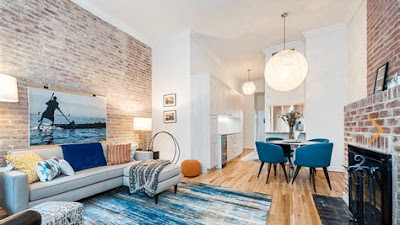 Living Room Design: Make a Statement with Blue Rugs