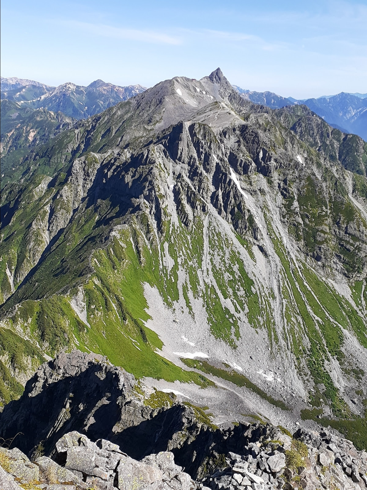 19 8 10 12 夏山合宿 後半組 天気サイコー 穂高満喫 和歌山の山岳会 登山サークル 紀州山友会のブログ
