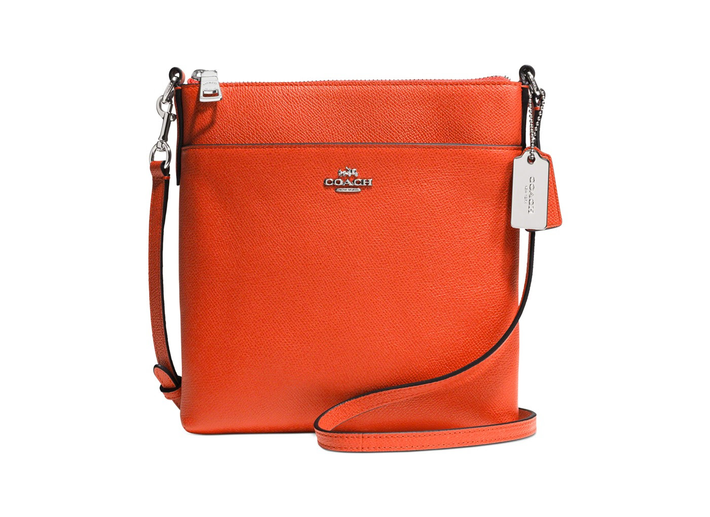 กระเป๋า coach swingpack textured in embossed หนังแท้ north/south style 52348 กระเป๋า coach swingpack textured in embossed หนังแท้ north/south style 52348