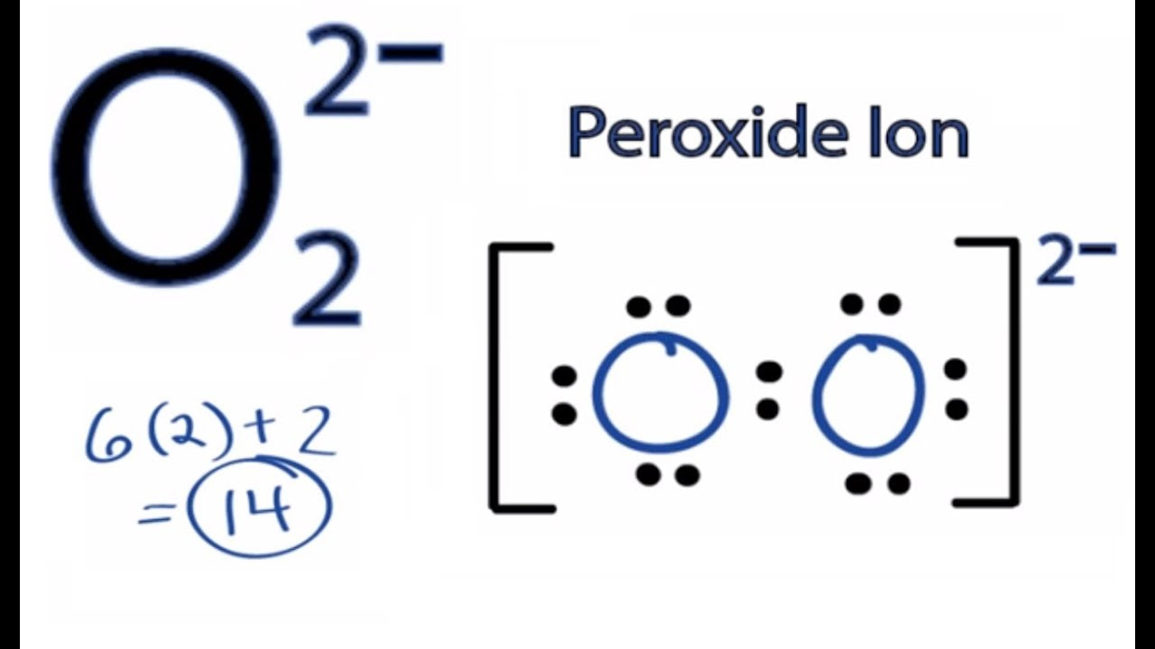 O2 2 Lewis Structure How to Draw the Lewis Structure for