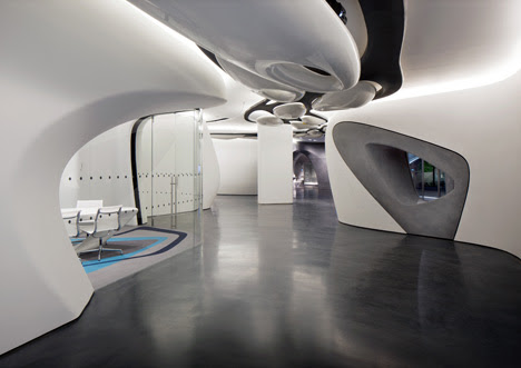 Roca London Gallery by Zaha Hadid Architects