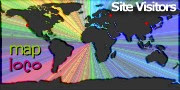 Locations of Site Visitors