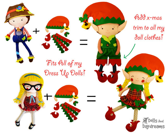 Elf doll clothes