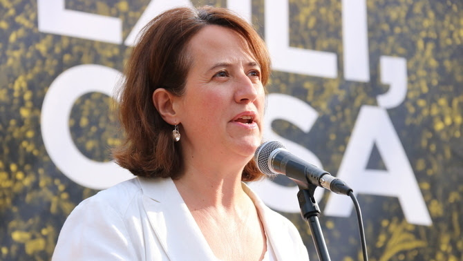 La presidenta de l'ANC, Elisenda Paluzie