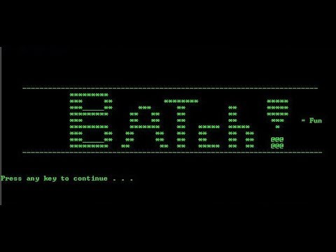 Virut file cmd , code Batch