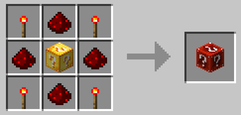 The Redstone Lucky Block Customization Minecraft Curseforge