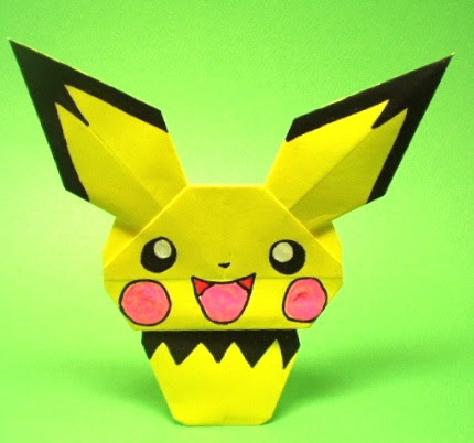 キャラ折りのススメ Chara Ori ピチューの折り方