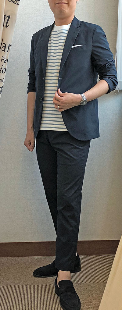 全身ユニクロで決まる スマートカジュアルの着こなし エレカジ エレガントカジュアル