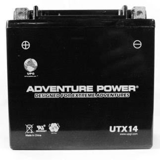 UPG UTX14  Adventure Power Power Sport AGM Series Sealed AGM Battery On Sale