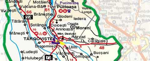 targoviste harta satelit Targoviste Harta Satelit