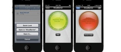 VirusBarrier sur iPhone