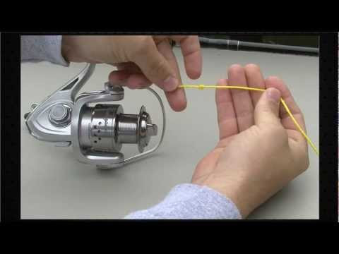 Video: How to Spool a Spinning Reel