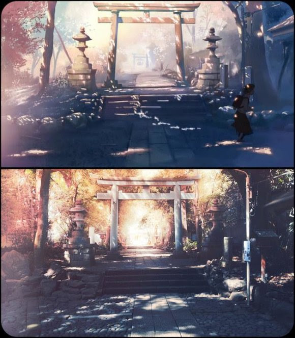 マジでヤバい 新海誠のアニメの背景画が凄すぎて外国人も感動 株式会社k S D