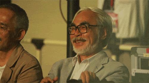 Image result for hayao miyazaki gif