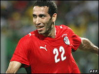 Goalscorer Mohamed Aboutrika