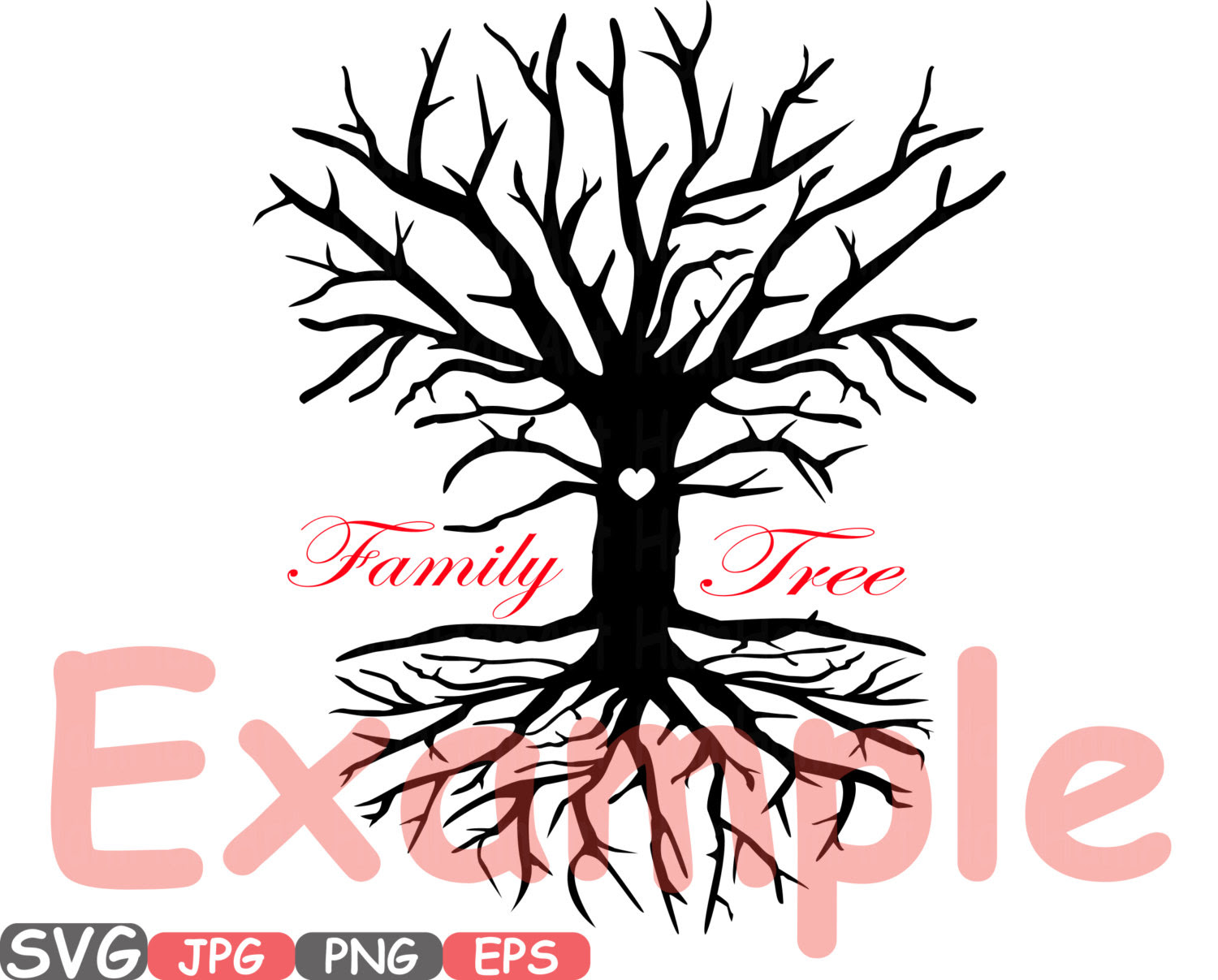 Download Family Tree With Roots Clipart | Free download on ClipArtMag