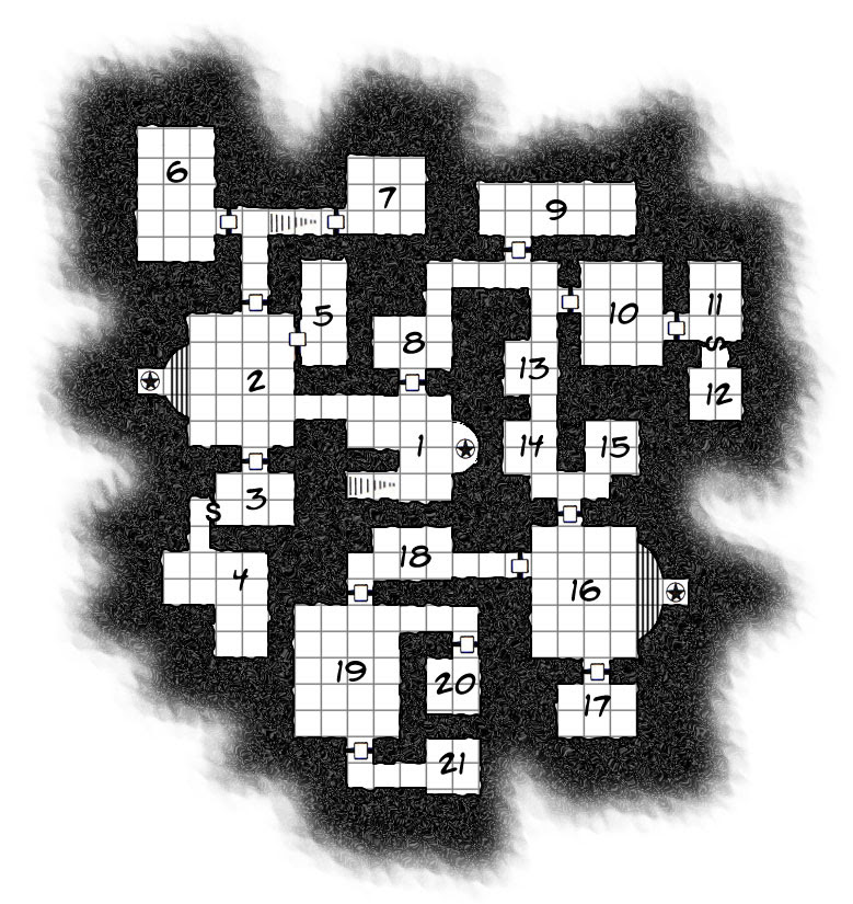 Small Dungeons And Dragons Map Google Search Dungeon