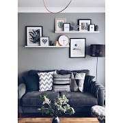 Top Konsep Dekorasi Dinding Warna Hitam
