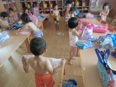 プール フォトブログ 南関こどもの丘保育園