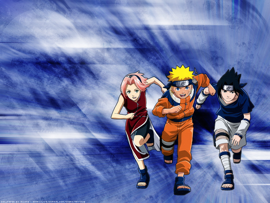 Naruto Wallpaper: Team 7 - Minitokyo
