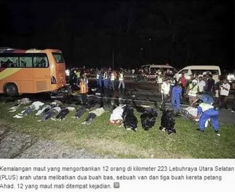 Malacca KL Accident,Simpang Ampat Toll Accident,North-South Highway Accident,Delima Express Accident,Alor Gajah Accident,Accident on the 10th of October 2010,Delima Express Bus