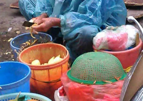 măng khô, măng tươi, hóa chất, lưu huỳnh, tẩy trắng, bắt mắt
