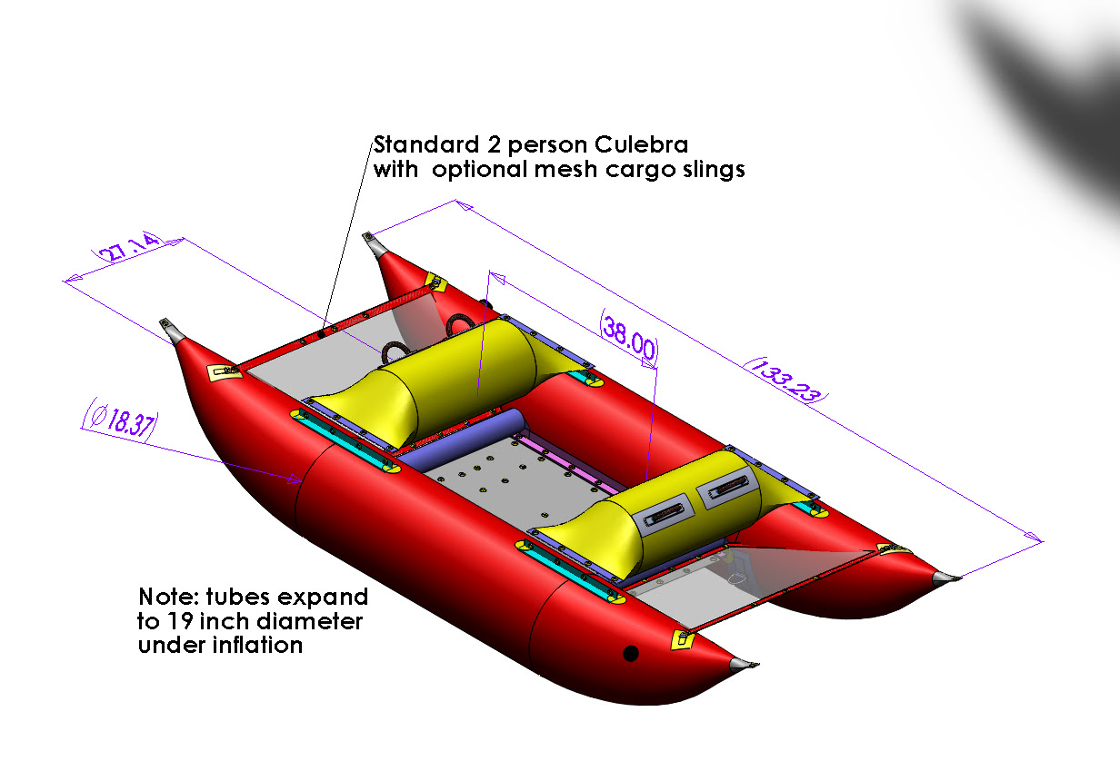 drawing e viewer frameless cataraft model specifications culebra