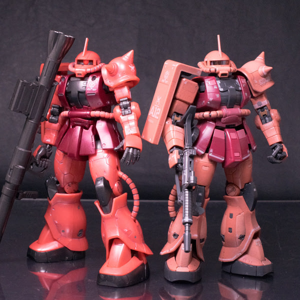 レビュー Hg 1 144 ガンダムベース限定 シャア専用ザクii メタリック 機動戦士ガンダム The Origin おまけ編 ふぃぎゅる