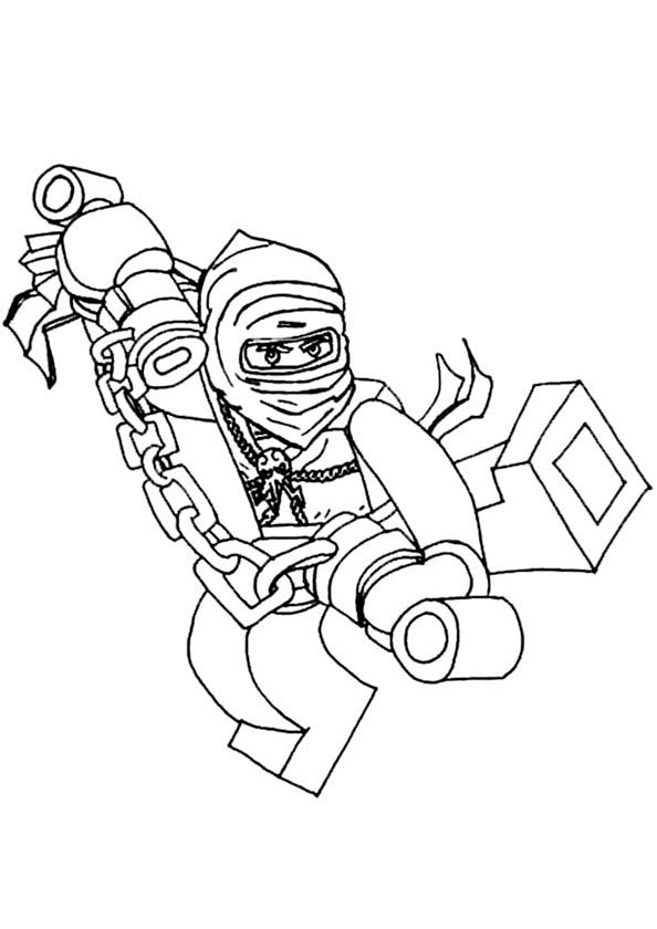 Kleurplaat Lego Ninjago Nadakhan 70737_2 Colouring Page ...