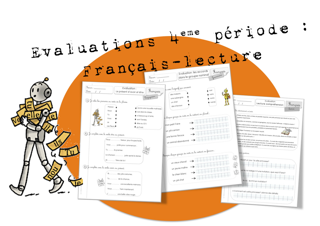 Ce1 Evaluations Periode 4 Bout De Gomme