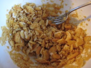 Mixing Ritz and butter