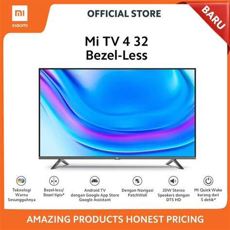 jual xiaomi   bezel  android mi tv   lapak xiaomi bukalapak