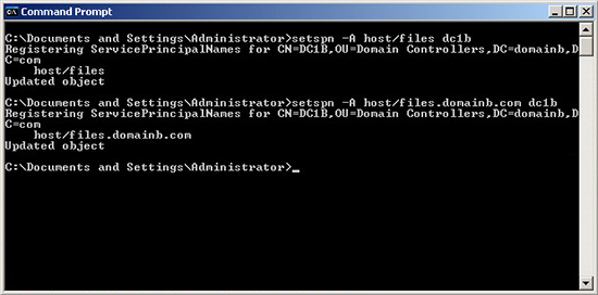 setspn syntax