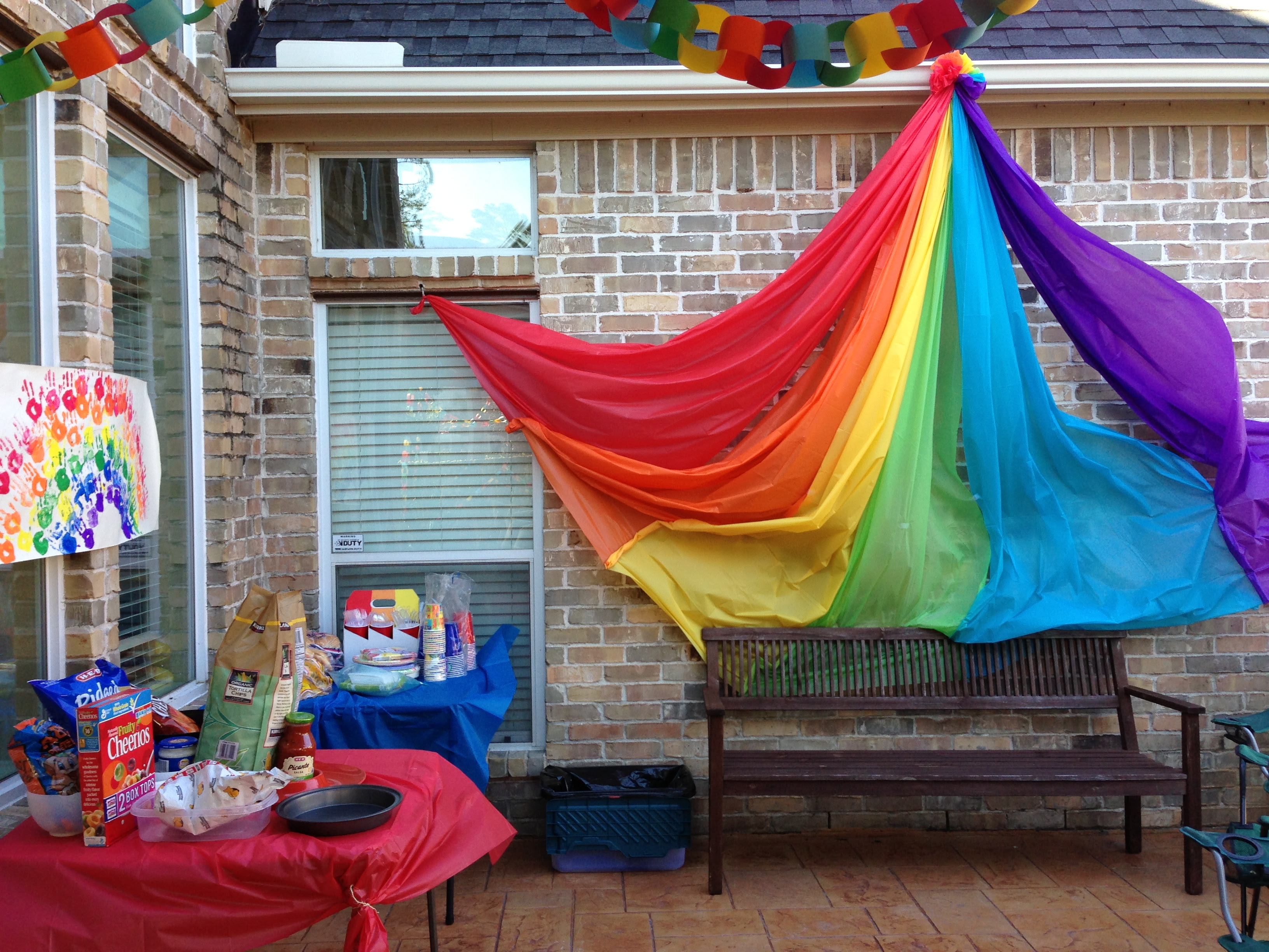 A Rainbow Birthday Party | thepercygirls