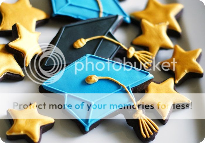 graduation cookies ::: bake at 350 blog