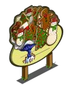 Big Holiday Cookie Tree Mastery Sign