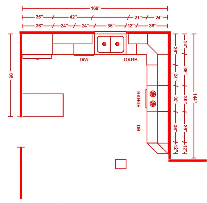 U-Shaped Kitchen Layout Ideas - Page 2 - Remodeling - Contractor Talk