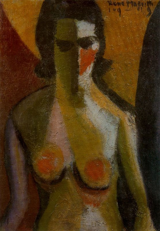 Nude, 1919
Rene Magritte

