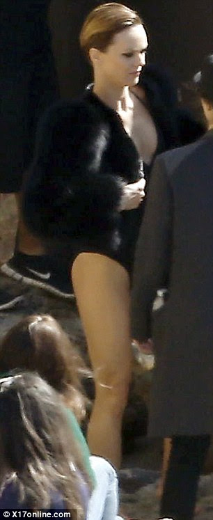 Who needs Baywatch: The French actress and singer certainly proved to be a capable replacement