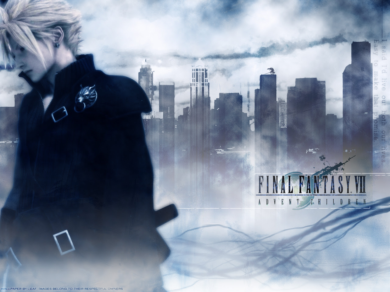 Final Fantasy Vii Advent Children Wallpaper Destiny Minitokyo